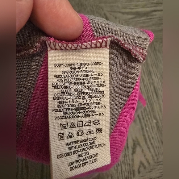 We The Free Keeping it Real Crop Top Pewter Vivid Purple Pleated Size Small - Picture 3 of 7